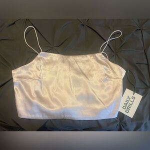 Daily Drills Silky Tie Tank